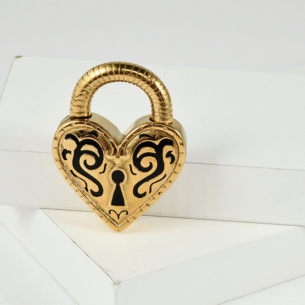 Women's Fashion Personalized Heart-shaped Ear Piercing