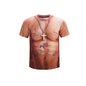 3d Digital Printing Short Sleeve Comfortable T-shirt For Men
