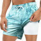 Men's Fashion Loose Quick-drying Boxer Swimming Trunks