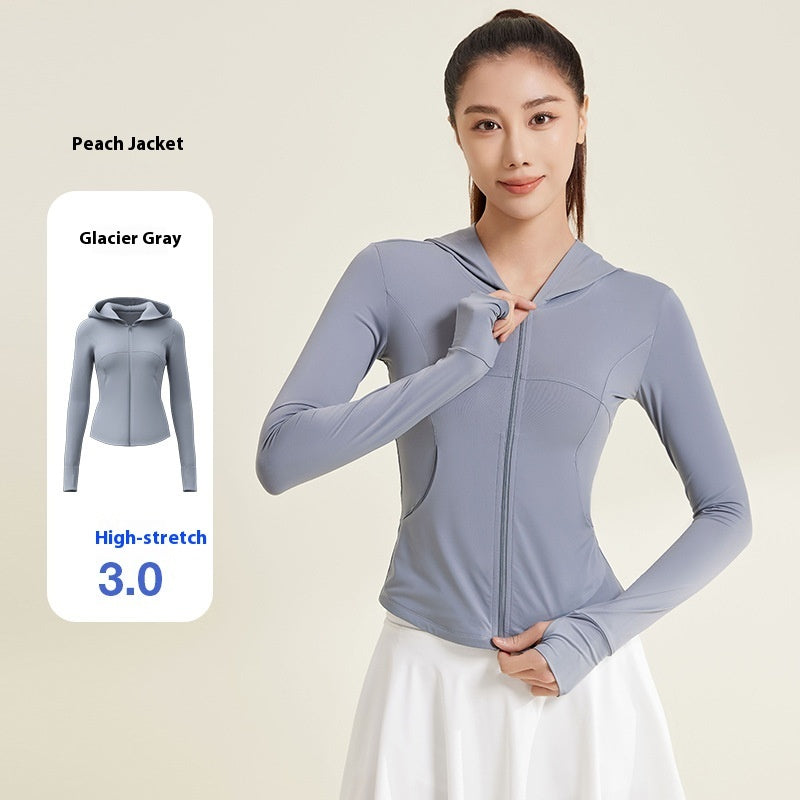 UPF50 Lightweight Sun Protection Clothing Women's Breathable Ice Hooded
