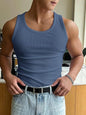 Men's Round Neck Workout Fitness T-shirt