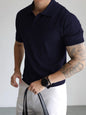 Summer Men's Cool Loose Lapels T-shirt