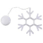 Christmas LED Suction Cup Chandelier Santa Claus Elk Snowman Lights Holiday Party Window Decor Lamps Battery Powered