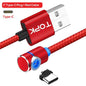 Magnetic Cable Micro Usb Cable 360 Degree Rotate Magnetic Charge Phone Charging Cord Wire