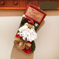 Christmas Stocking Socks Snowman Santa Elk Xmas Fireplace Xmas Tree Ornaments New Year Candy Bag Gift Christmas Decor
