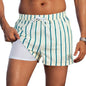 Men's Fashion Loose Quick-drying Boxer Swimming Trunks