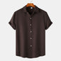 Casual Short-sleeved Men's Shirt