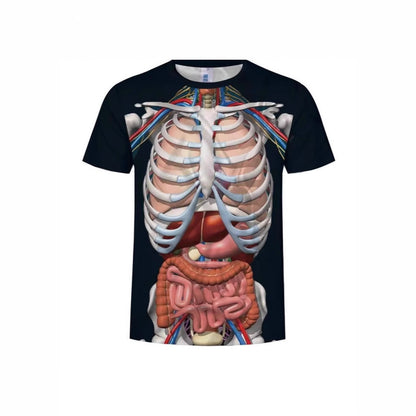 3d Digital Printing Short Sleeve Comfortable T-shirt For Men
