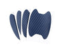 4pcs Set Of Door Stickers Carbon Fiber Scratch-resistant Car Handle Stickers