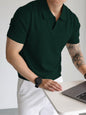 Summer Men's Cool Loose Lapels T-shirt