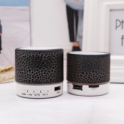 Crack Bluetooth Gift Audio Card Mobile Phone Computer Subwoofer Wireless