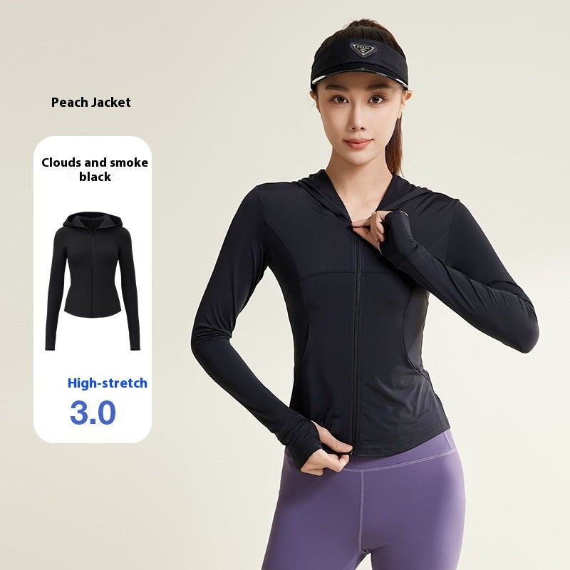 UPF50 Lightweight Sun Protection Clothing Women's Breathable Ice Hooded