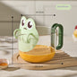 Cartoon Filter Measuring Cup With Scale Food Grade Multifunctional Egg Beater