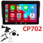 7 Car Wireless CarPlay Display Cigarette Lighter Interface Suction Cup Universal
