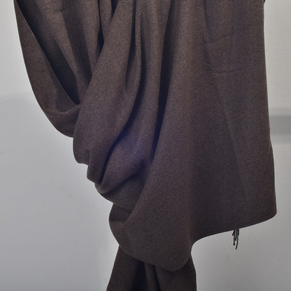 Simple Tassel Shawl Warm Artificial Cashmere Scarf
