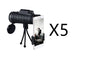 Compatible with Apple, Monocular Telescope Zoom Scope with Compass Phone Clip Tripod