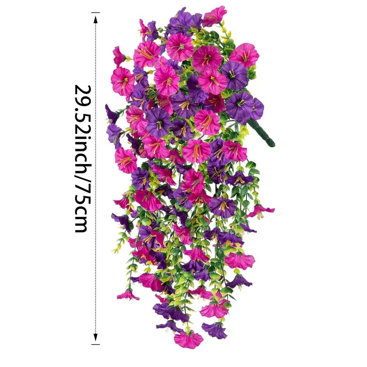 Simulation Morning Glory Outdoor Artificial Plant Flower Vine