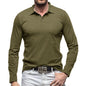 New Polo Collar European And American Men's T-shirt