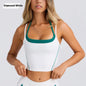 Sports Underwear Vest Shorts Spaghetti Strap Bra Beauty Back Tight High Elastic Fitness