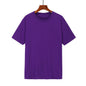 Cotton T-shirt Men's Black Loose Short Sleeve Top