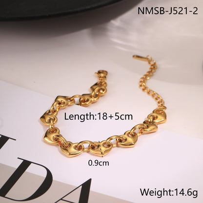 European And American Affordable Luxury Fashion Stainless Steel Bracelet
