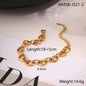 European And American Affordable Luxury Fashion Stainless Steel Bracelet