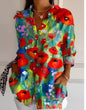 Women's Long Shirt Women's Summer European And American Trendy Long-sleeve
