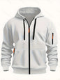Zipper Hooded Sweatshirt Men's Sports Casual Cardigan Coat