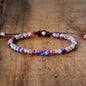 Fashion Mixed Color Woven Adjustable Bracelet