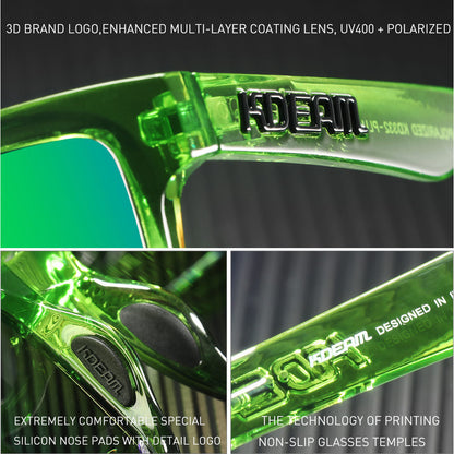 Polarized Square High-end Outdoor Sunshade Sunglasses
