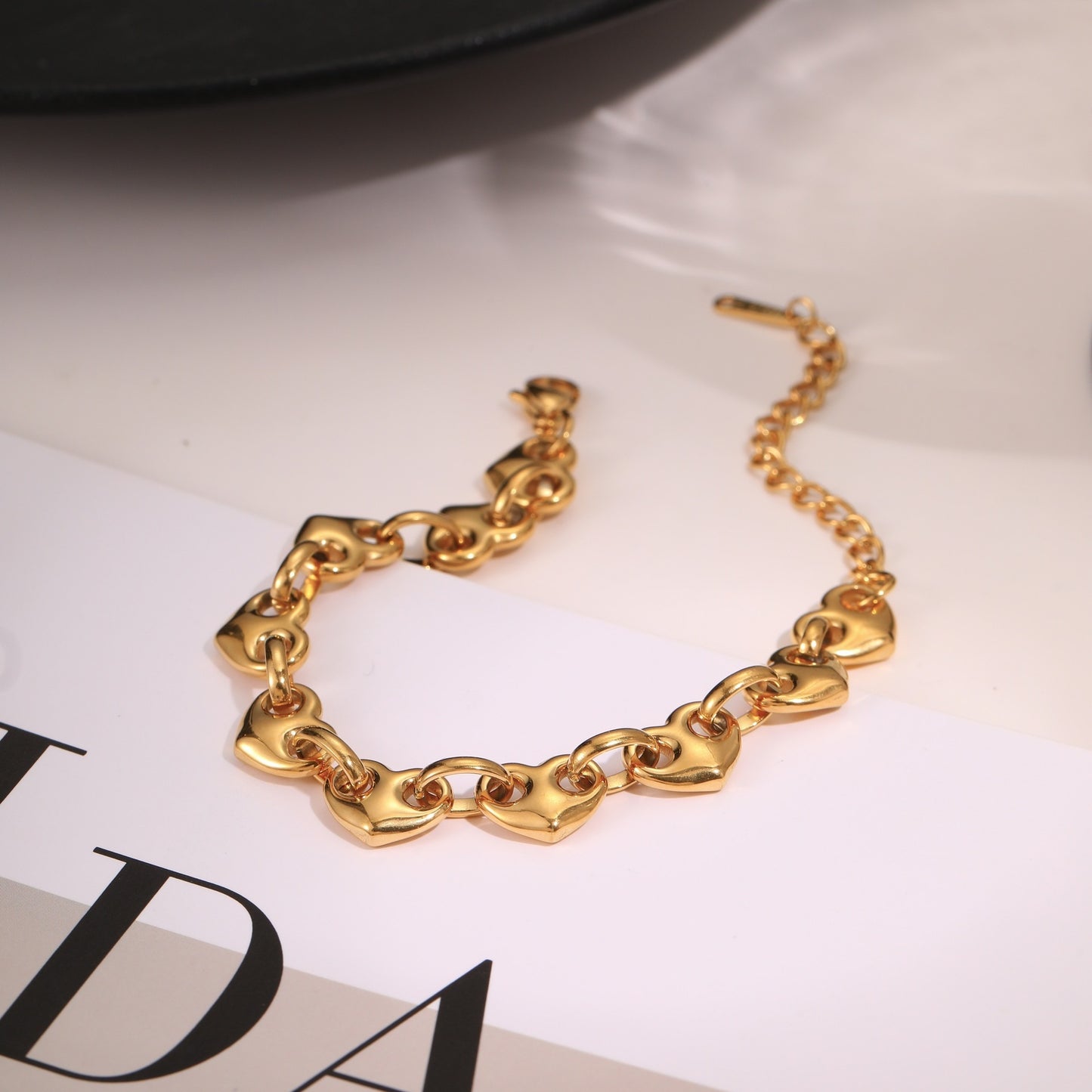 European And American Affordable Luxury Fashion Stainless Steel Bracelet