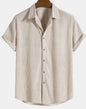 Casual Short-sleeved Men's Shirt