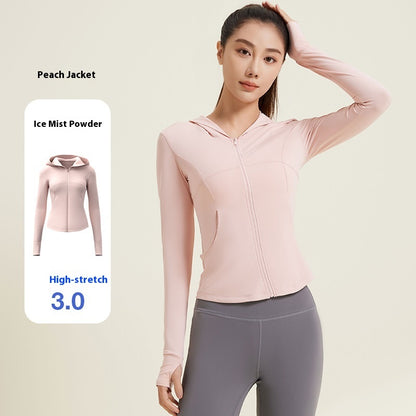 UPF50 Lightweight Sun Protection Clothing Women's Breathable Ice Hooded