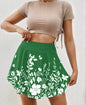 Women's Floral Print Loose Short Culottes