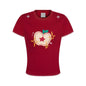Women's Casual Sweet And Spicy Towel Embroidered Short Sleeve