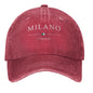 Printed Baseball Cap Vintage Casual Sun-proof Hot Soft Top Fashion