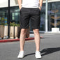 All-matching Loose Elastic Men's Fifth Pants