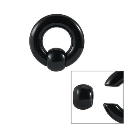 Big Size 11 Color Acrylic Bcr Card Ball Earrings
