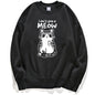 Cartoon Kitten Pattern Sweater European Size