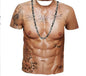 3d Digital Printing Short Sleeve Comfortable T-shirt For Men