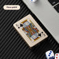 Poker Card Metal Windproof Straight Forward Creative Personalized Lighter