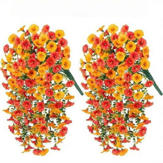 Simulation Morning Glory Outdoor Artificial Plant Flower Vine