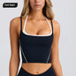 Sports Underwear Vest Shorts Spaghetti Strap Bra Beauty Back Tight High Elastic Fitness