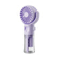Portable Handheld Spray Fan 4-Speed Water Spray Mist Fan Summer Cooling Artifact USB Charging Summer Supplies Outdoor Mini Fan