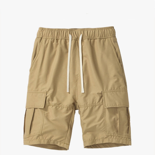 Men's Multi-pocket Loose Cropped Pants Outdoor Leisure