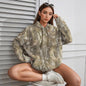 Hoodie Hot Sale Long Sleeve Jungle Maple Leaf Branches