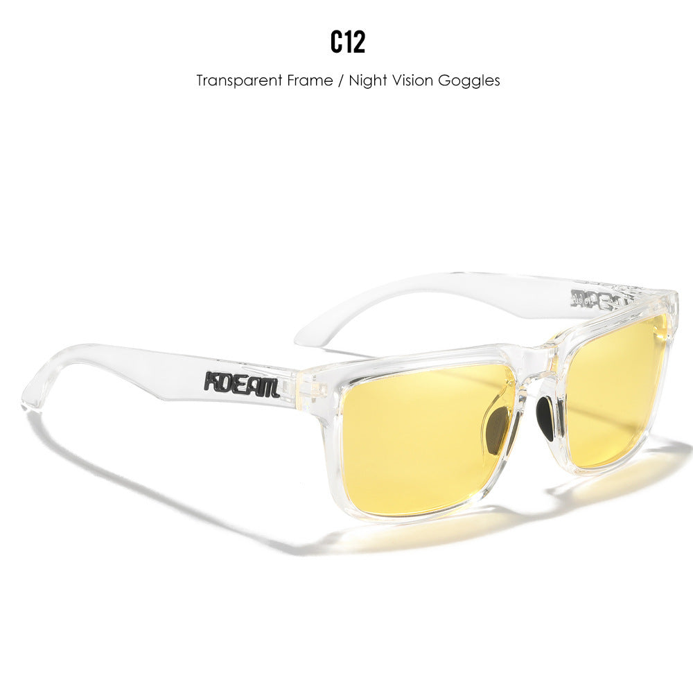 Polarized Square High-end Outdoor Sunshade Sunglasses