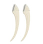 Eyebrow Trimming Knife With Comb Curved Moon Small Beauty Supplies Gadgets