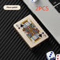 Poker Card Metal Windproof Straight Forward Creative Personalized Lighter