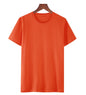 Cotton T-shirt Men's Black Loose Short Sleeve Top